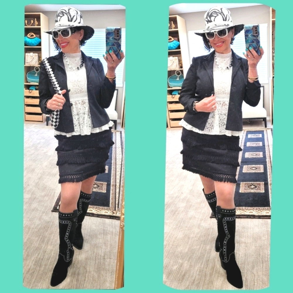 Gorgeous lil Black blazer